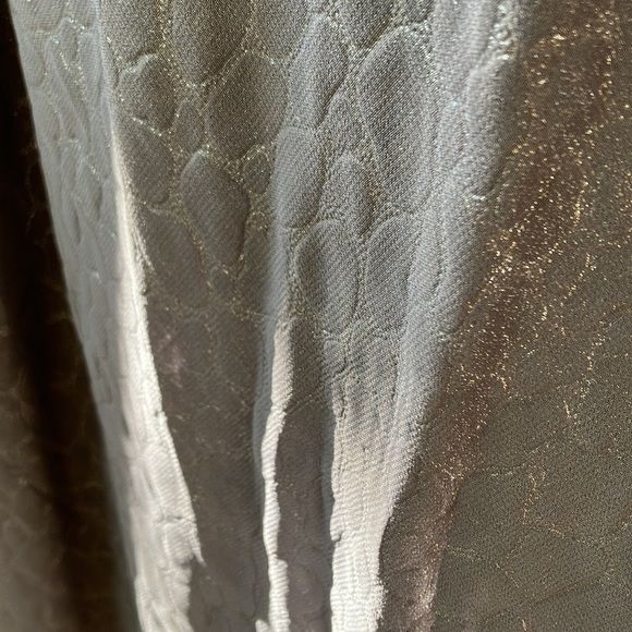 Cowl neck low back glistening midi dress - Picture 9 of 16